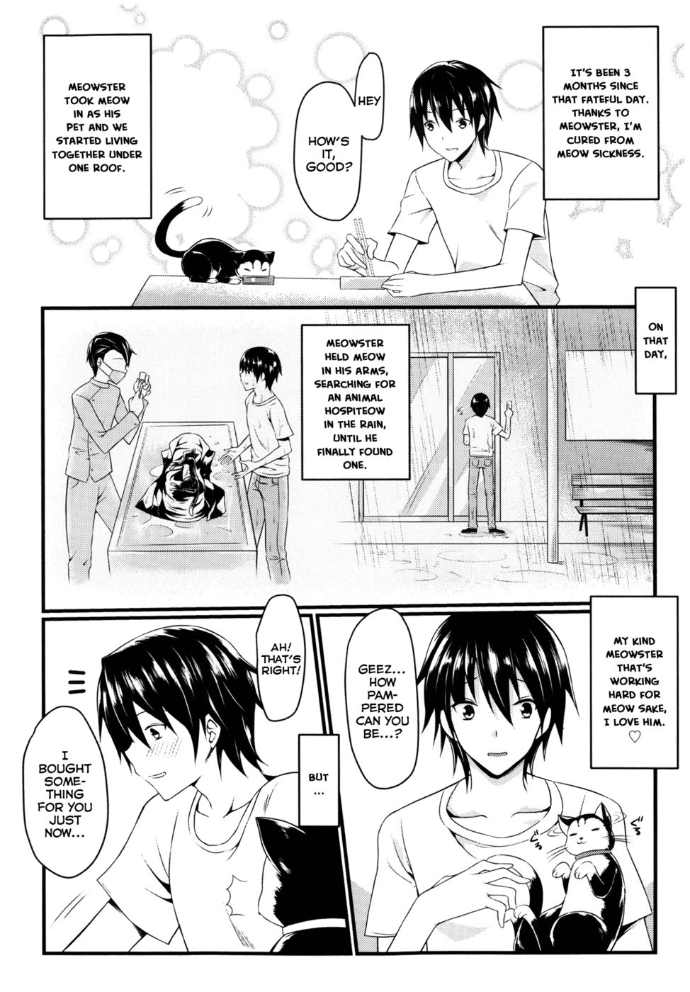 Hentai Manga Comic-CatWooOman - Story of a Cat and Yourself-Read-4